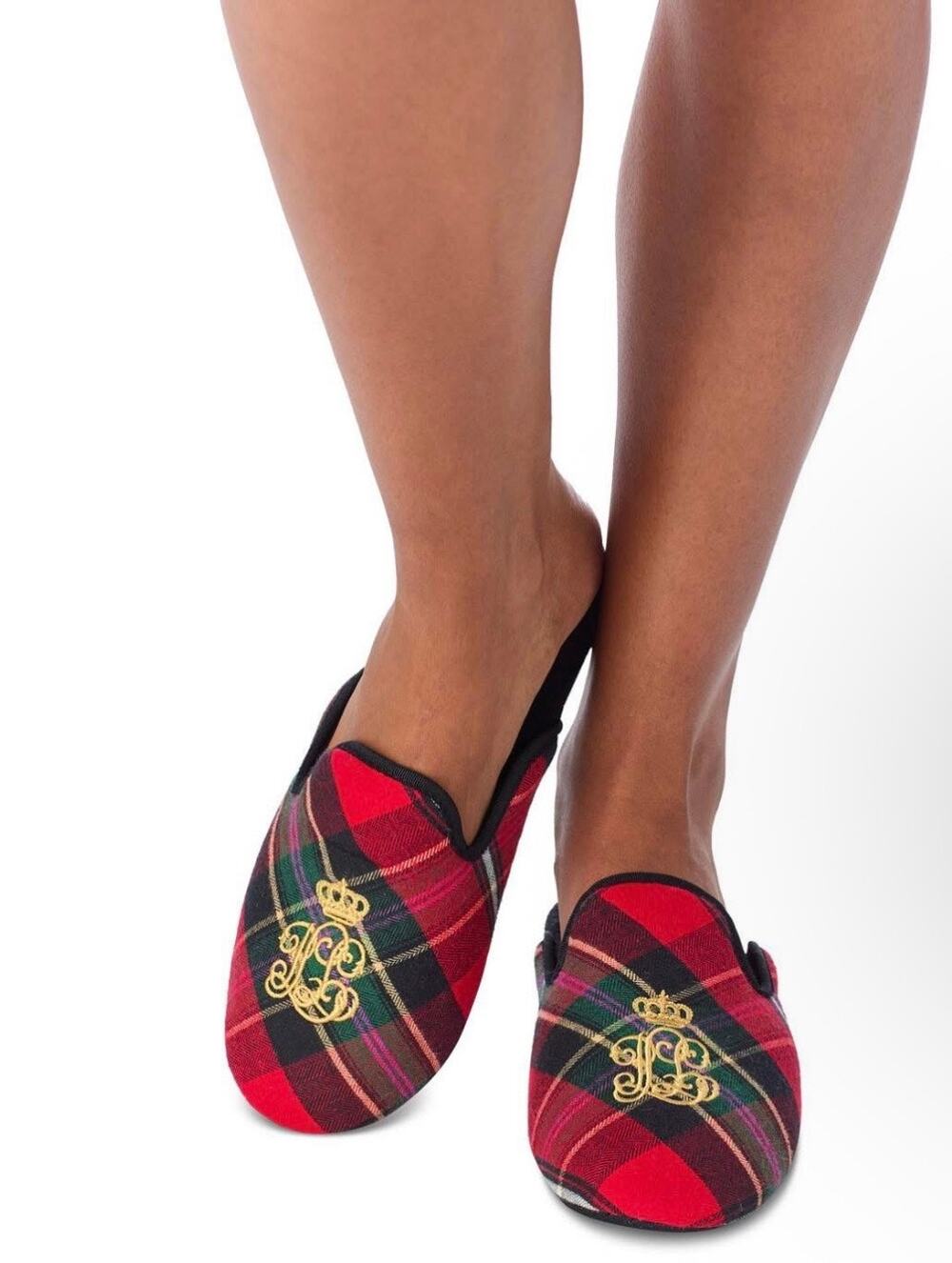 Women’s monogrammed slippers